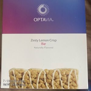 OPTAVIA zesty lemon crisp bars- UNOPENED